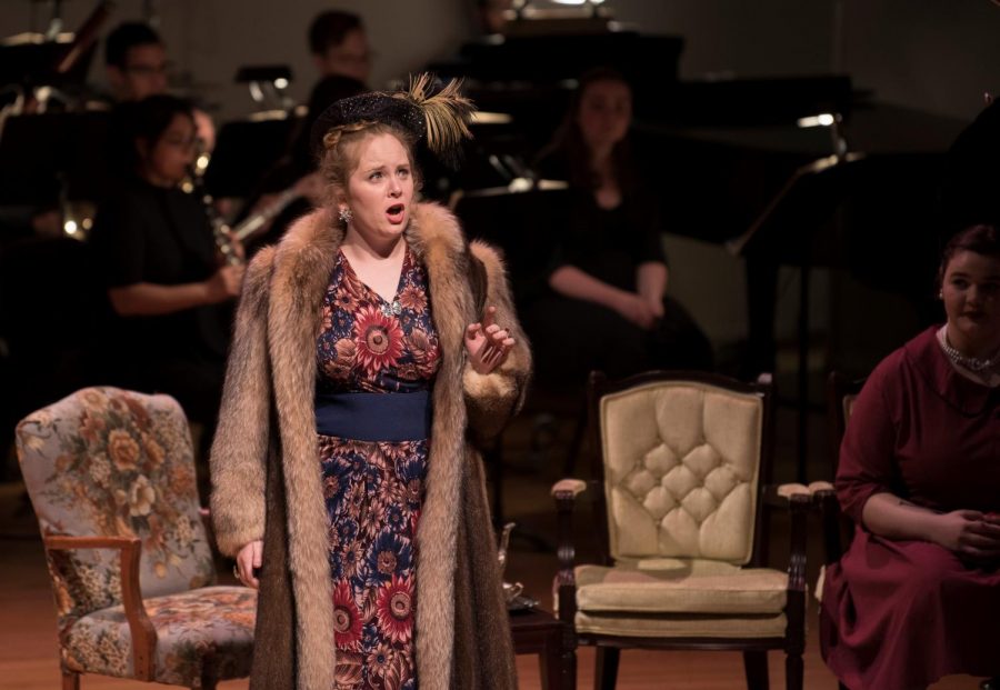 In 2019, the music department performed Menotti’s “The Old Maid and the Thief”