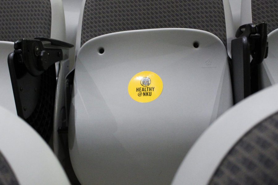 In MEP 200, there are stickers indicating what seats are available to be sat in.