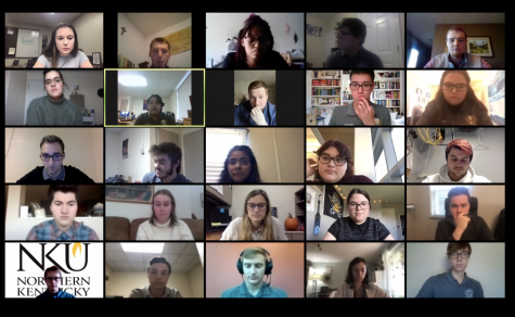 SGA now meets virtually on Mondays at 3:30 pm following NKU