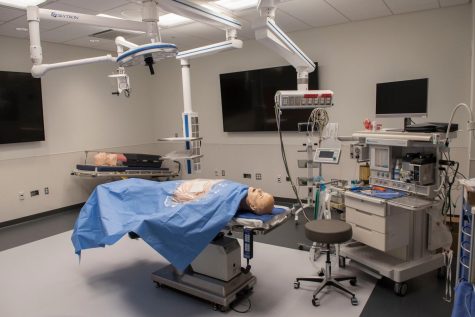 The Simulation Center features many spaces, such as the operating room, that allows students to train in a realistic environment (Provided by NKU).