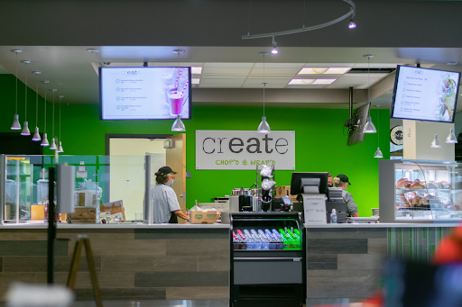 New for this year, students can enjoy salads and wraps at Create Chop’d and Wrapped.
