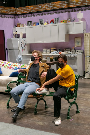 Evan Rogers (Ed) and Nick Rohr (David) 
in "Torch Song".