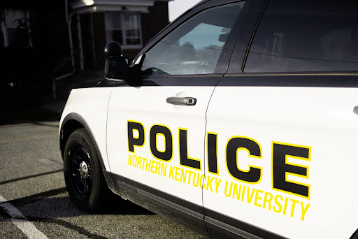 A Northern Kentucky University police car. 