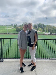 Vogt (Left) and Wilmes (Right) have formed a bond together through NKU womens soccer.