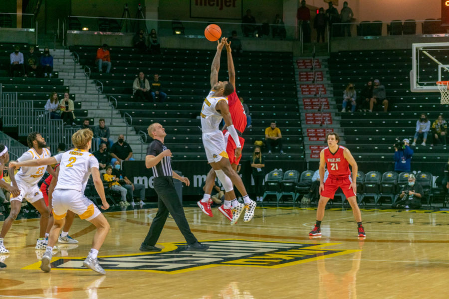 NKU and Wheeling tip off on Tuesday night at BB&T Arena. The Norse picked up their first victory, 82-54.