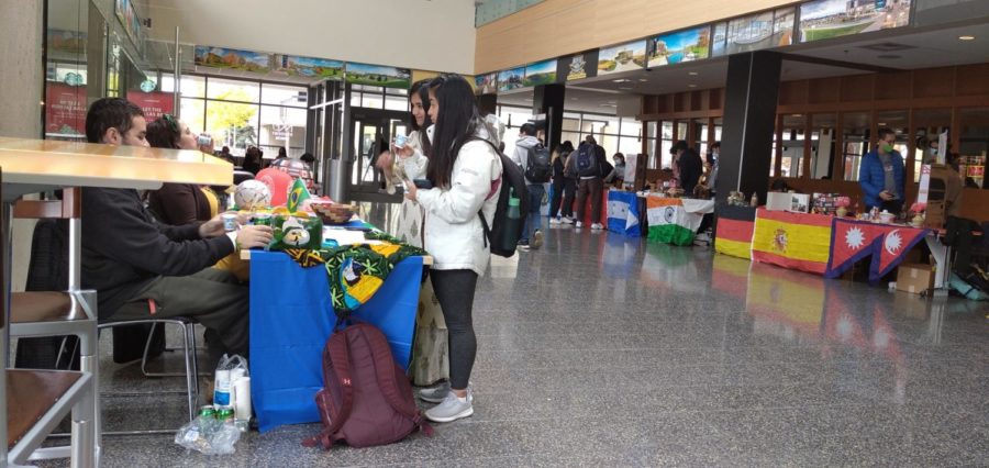 The World Culture Fest took place from noon to 2 pm in the Student Union.