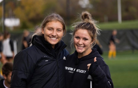 Ella Holland (Left) and Ashleigh Cronin (Right) were instrumental leaders for the Norse in 2021.