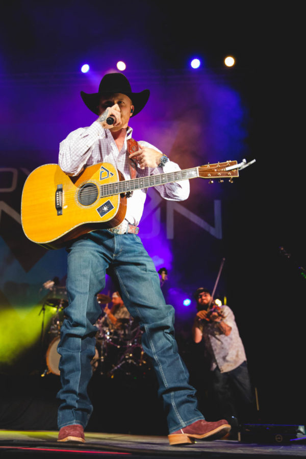 Cody Johnson performs during his concert at BB&T Arena on Friday night.