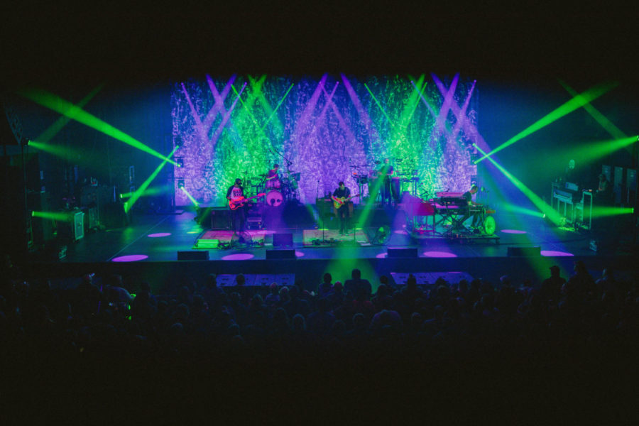 Umphreys McGee performed at the PromoWest Pavilion at OVATION in Newport on Thursday.