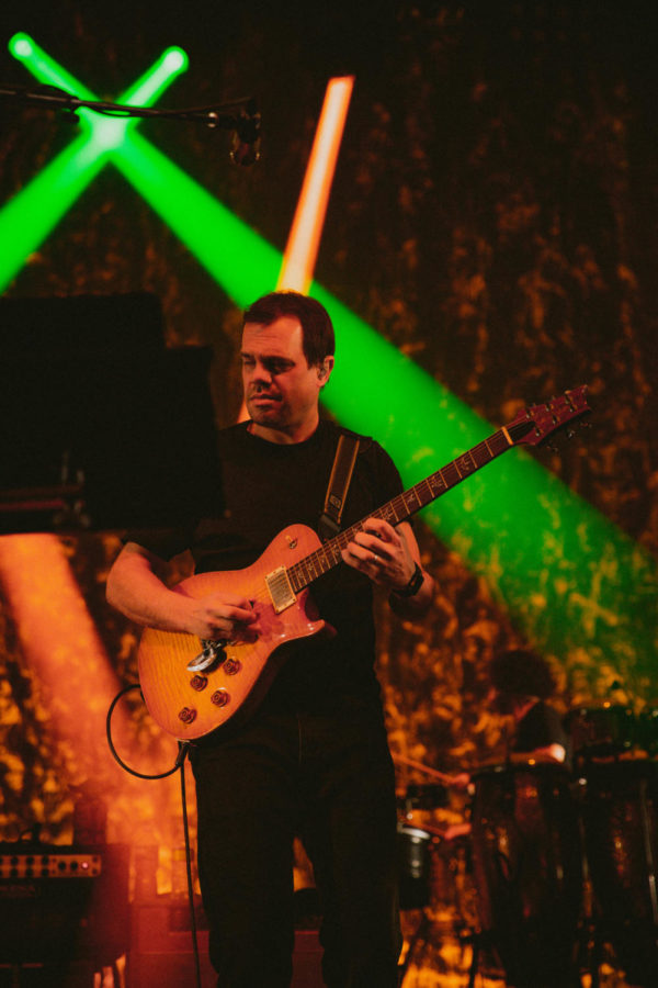 Guitarist Brendan Bayliss of Umphrey's McGee performs at OVATION on Thursday.