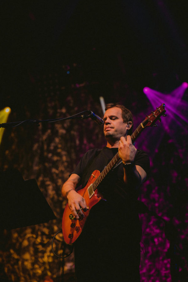 Brendan Bayliss of Umphreys McGee performs at OVATION in Newport on Thursday.
