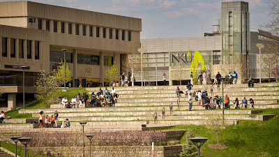 The campus of Northern Kentucky University.