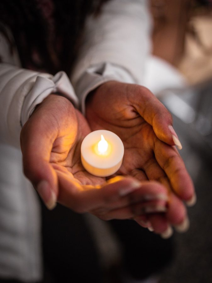 NKUs Candlelight Vigil for Dr. Martin Luther King Jr. was held on Monday in the SU Plaza.