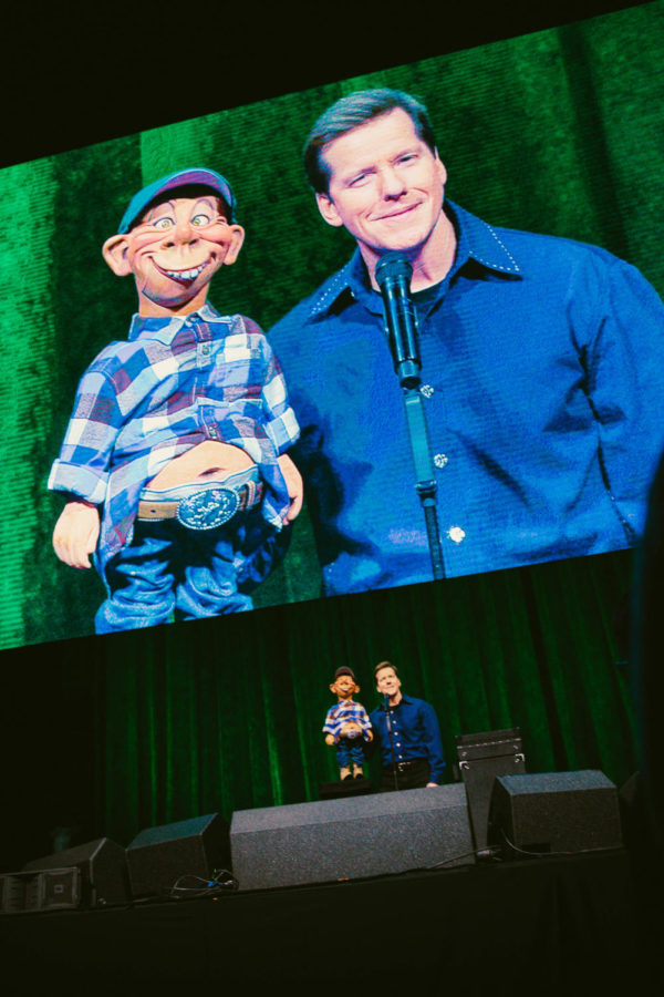 Bubba J and Jeff Dunham take the stage.
