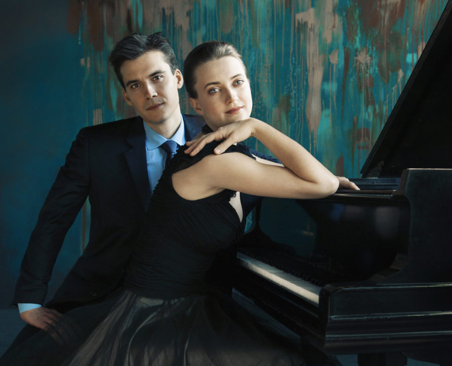 The Shelest Piano Duo of Anna and Dmitri will be performing at NKUs benefit concert for Ukrainian refugees.