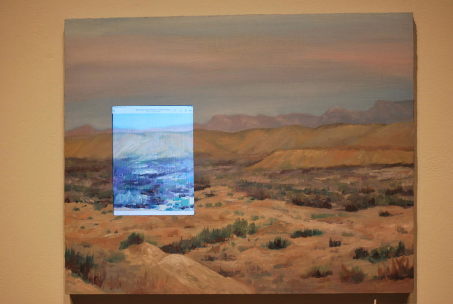 A common technique leveraged by Hedges was placing smart devices in a window cut-out in a painting.