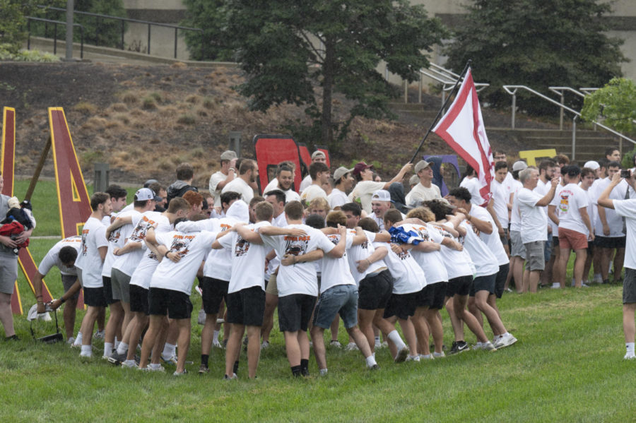 Interfraternity Council also had around 100 men receive bids, putting NKU’s total Greek students to about 700.
