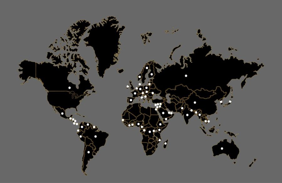 65 countries across the globe are represented at NKUs campus this year.