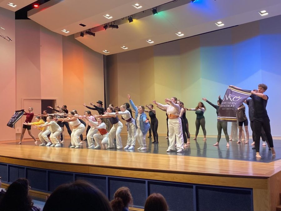 Dancers perform Aimi Matsui’s choreographed piece “This is Me.”