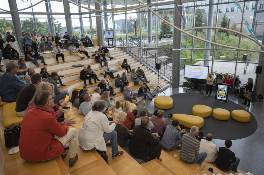 The event was held in the Health Innovation Center and previewed the program’s schedule, benefits and cause.