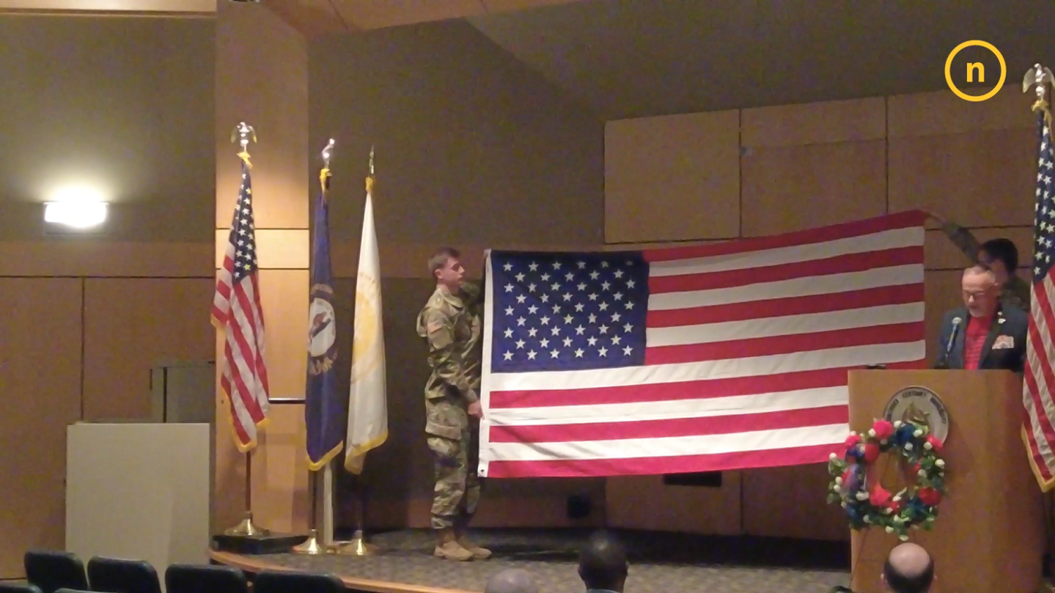 The northerner video veterans day celebration 2022