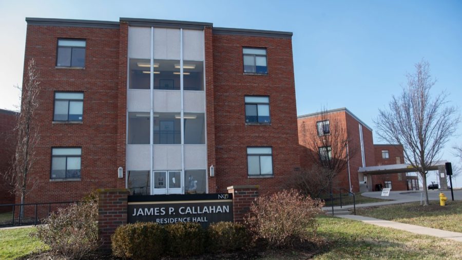 Callahan Hall, part of NKUs East Residential Village, reopened to residents this semester.