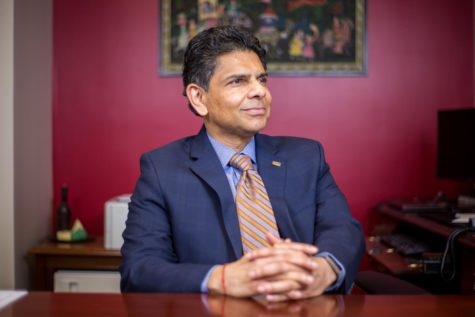 NKU President Ashish Vaidya is departing from presidency on Dec. 19, 2022.