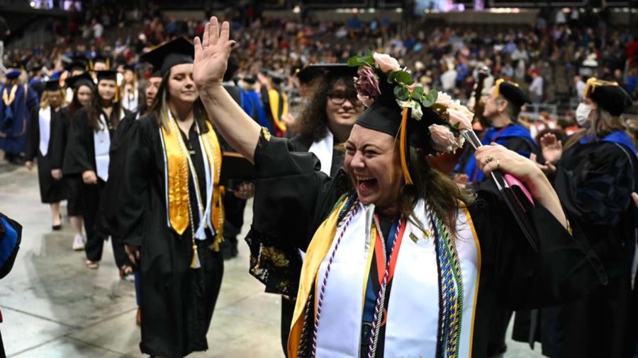 Over 1,300 graduates were recognized on Saturday, Dec. 17 at Truist Arena.