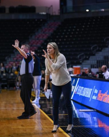 Norse head coach Camryn Whitaker-Volz will be departing from NKU.