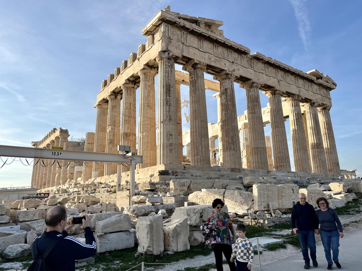 The centuries-old Parthenon is one piece of architecture still standing in Greece.