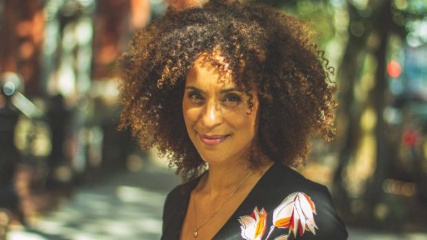 Photo of Karyn Parsons who is an actress and author that appeared in "The Fresh Prince of Bel Air" as Hilary Banks.