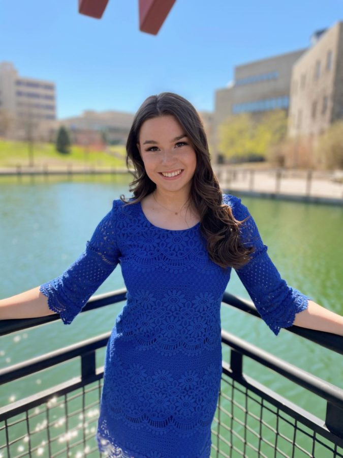 SGA vice presidential candidate Gracie Copfer