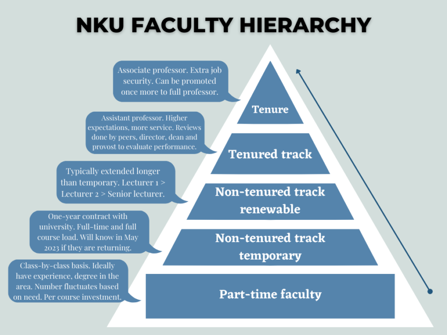 Pyramid+chart+of+NKU+faculty+hierarchy