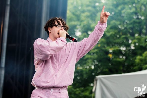 Jack Harlow performing in 2018. Jack Harlow by thecomeupshow is licensed under CC BY-ND 2.0.