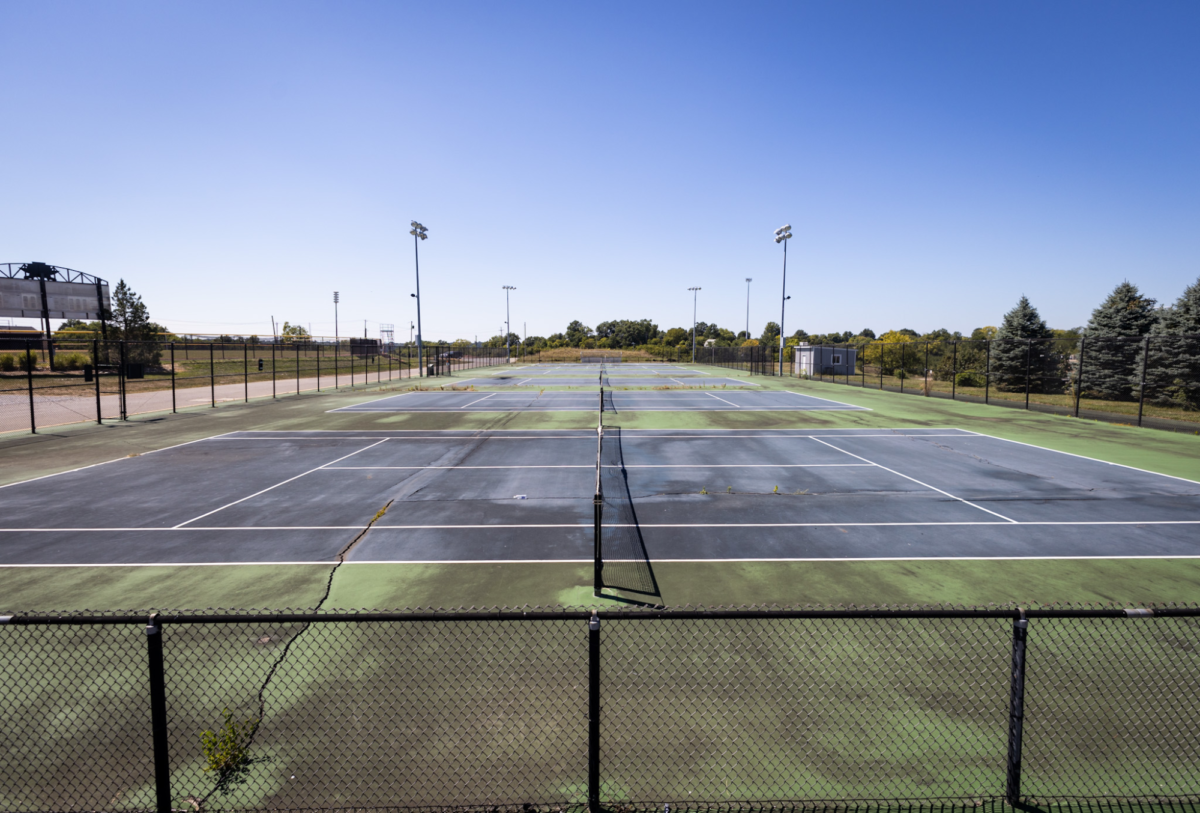 NKUs current tennis courts.