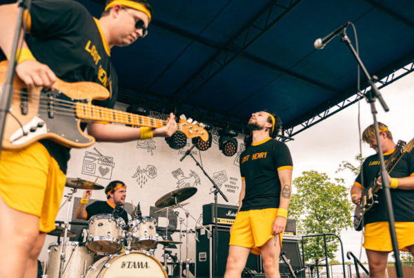 A NKU-formed band hits debut album and first festival gig
