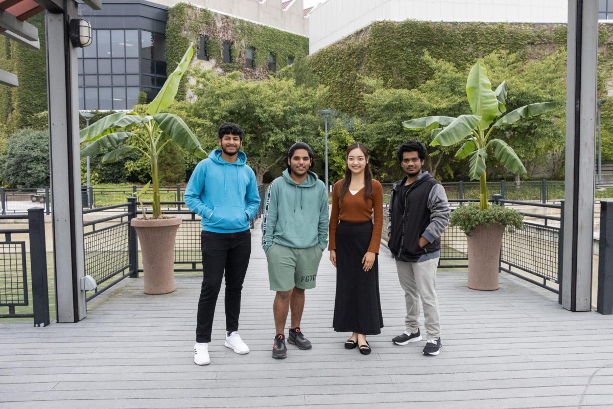 New international students from Ivory Coast, India and Japan gather to share their experiences at NKU.