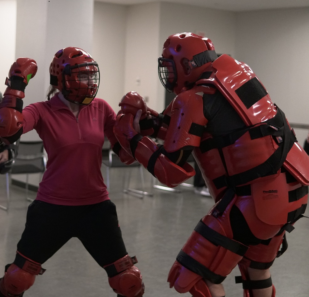 Self-defense classes are put on annually by the police department.