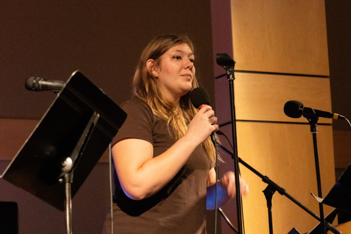 Madison Fulton, Delight Ministries member, shared her testimony during NKUnited.