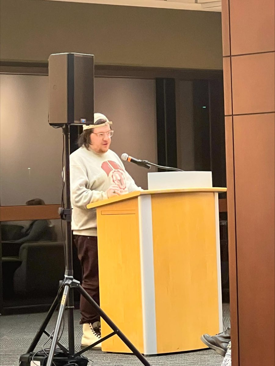 Jack Siebenaler reading "Love Song."