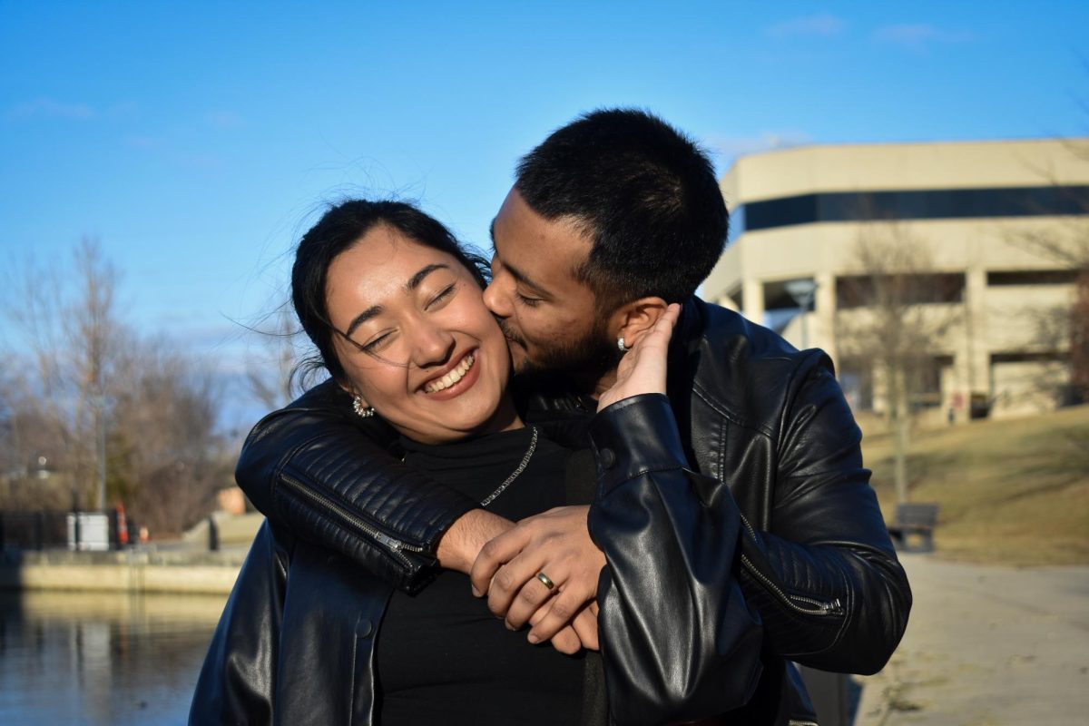 Shreya Thapa and Arnav Shah have been dating for 18 months and met when they arrived in Northern Kentucky.