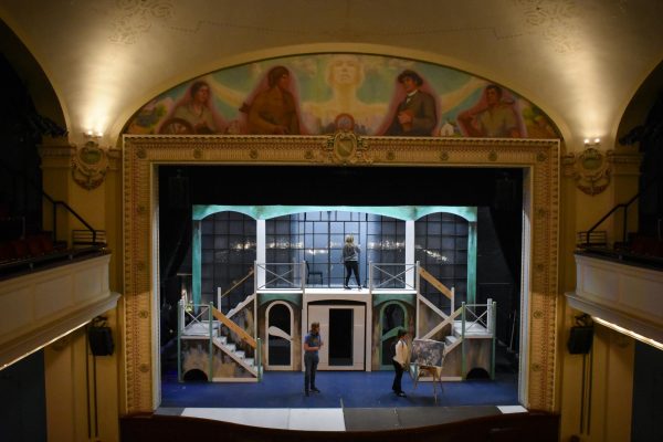 Rehearsals of Amélie took place earlier this month. Now, the show is fully underway at The Carnegie in Covington, Kentucky. The show still runs this weekend until March 23.