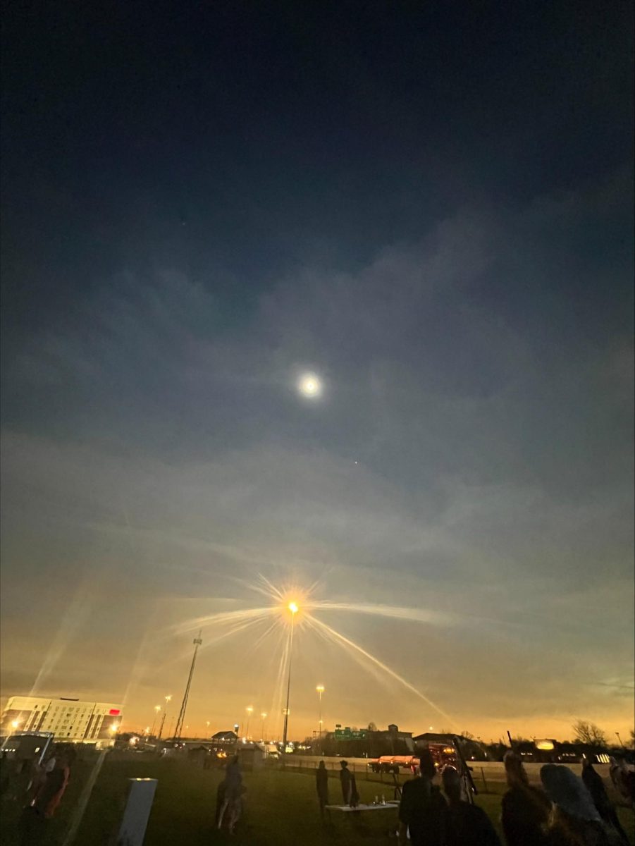 The sky in Findlay, Ohio.