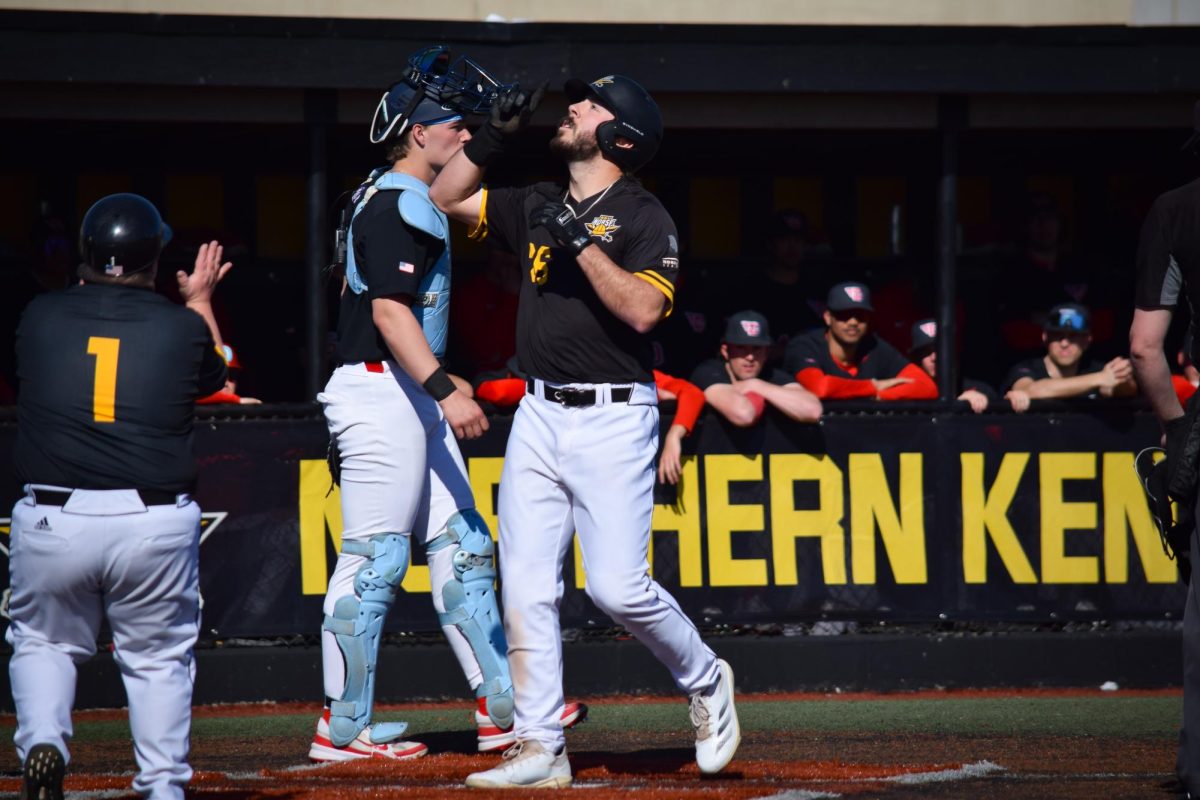 Gabe Miranda hit two home runs in the 16-14 win over Dayton.