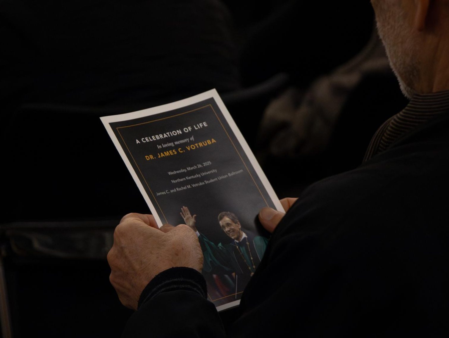 NKU President Emeritus James Votruba died on March 18. A celebration of life was held for the former president on Wednesday evening, which would have been his 80th birthday.