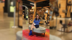 “What I love most about what I do is how authentic I feel doing it,” said Del Castillo  as she happily welcomes all who enter her store.
