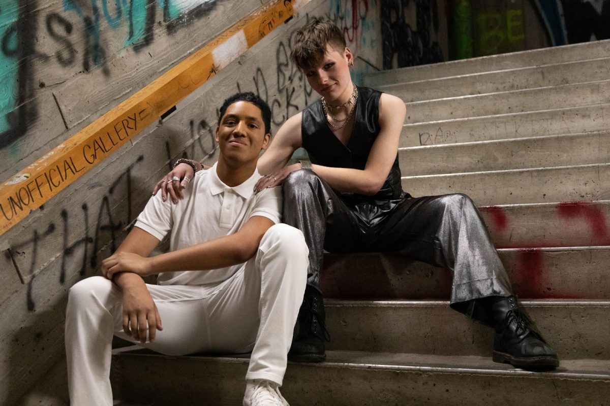 Isaiah Burton (left) and Bodie Moore (right) showcased their diverse talent on NKU’s stage. The two took on the canonical roles of Jesus and his 12th apostle, Judas.