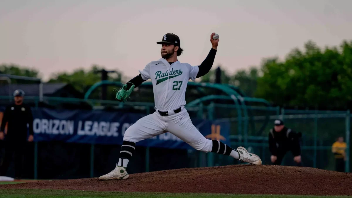 WSU’s Pitcher Garrett Peters (27) had a field day with the Norse hitters, he gave up one run over nine innings with 11 strikeouts, cruising to an 18-1 win. Wright State ended NKU’s season, they finished the season 31-25, their third consecutive 30-plus win season.