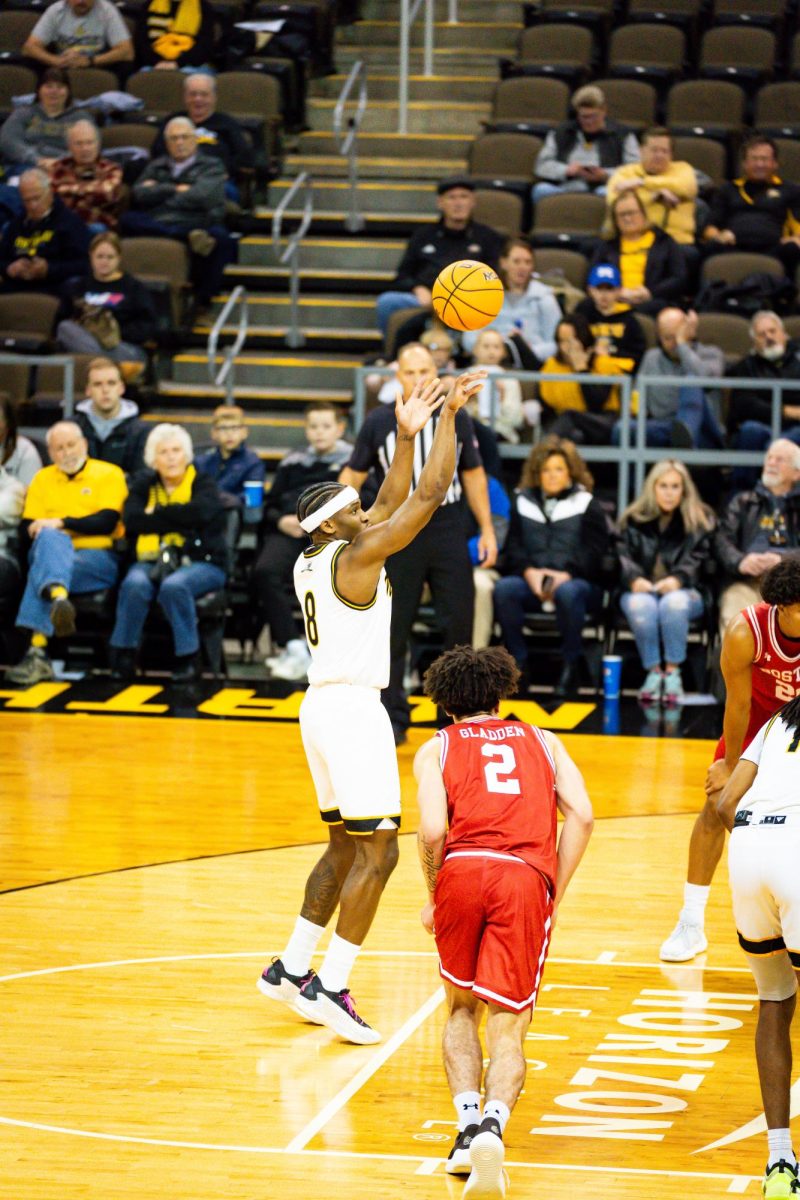 Donovan Oday knocks down a free-throw. Oday went 10-13 at the line.